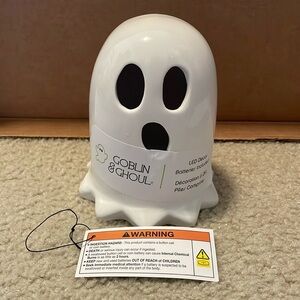 Goblin and Ghoul Halloween Ceramic Ghost-NEW